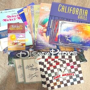 Disney Autograph Cards (leaving shop)